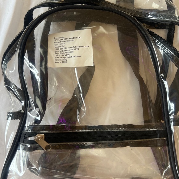 small clear backpack - Picture 1 of 1